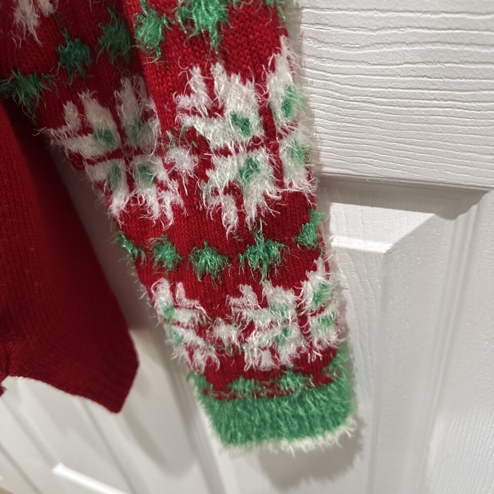 United States Sweaters - Ugly Christmas Holiday Sweater Reindeer Women’s Size XL - Picture 4 of 6